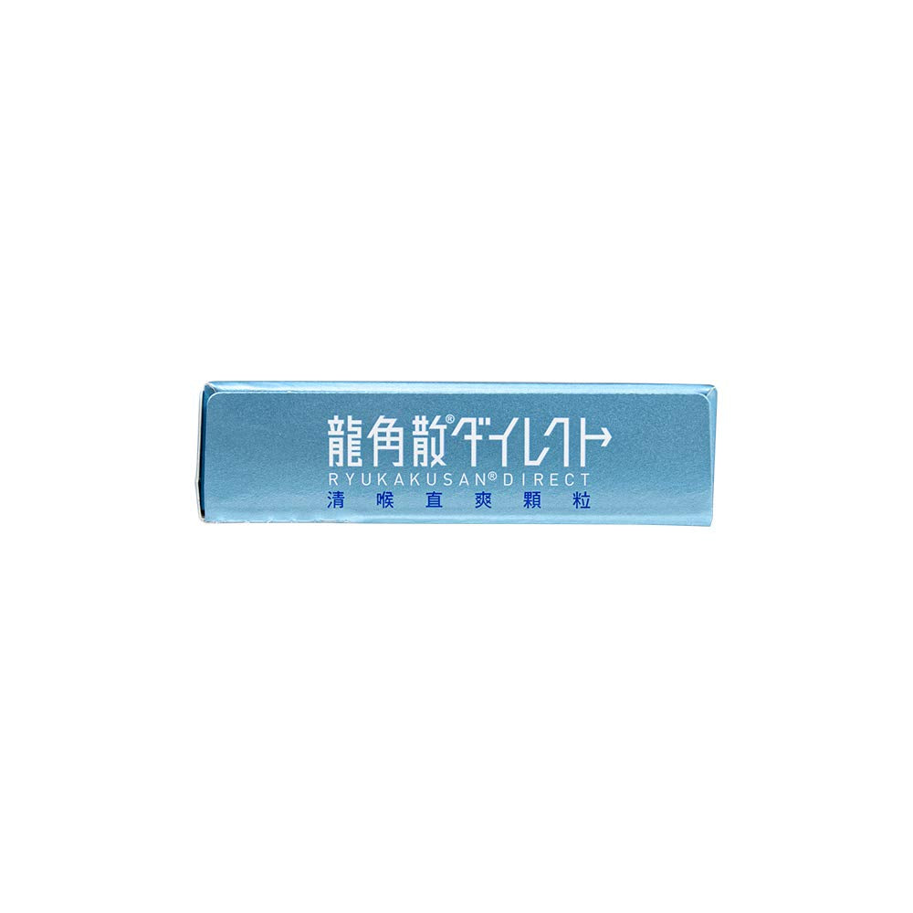 Ryukakusan Direct Mint box packaging showing 16 sachets.