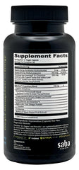 Saba ACE 60-capsules-pack emphasizes value and steady energy for focus.