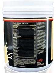 Saba ToppFast Vanilla protein blend close-up for daily nutrition.