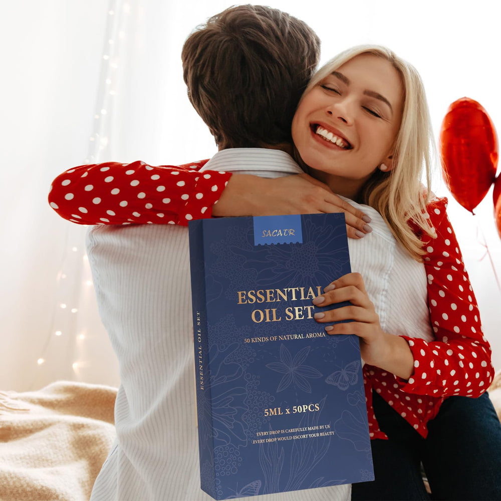 SACATR diffuser-ready oils displayed for home fragrance in living spaces.