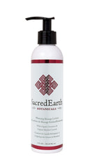 Sacred Earth Botanicals warming lotion bottle pour delivers a smooth, warming massage experience.