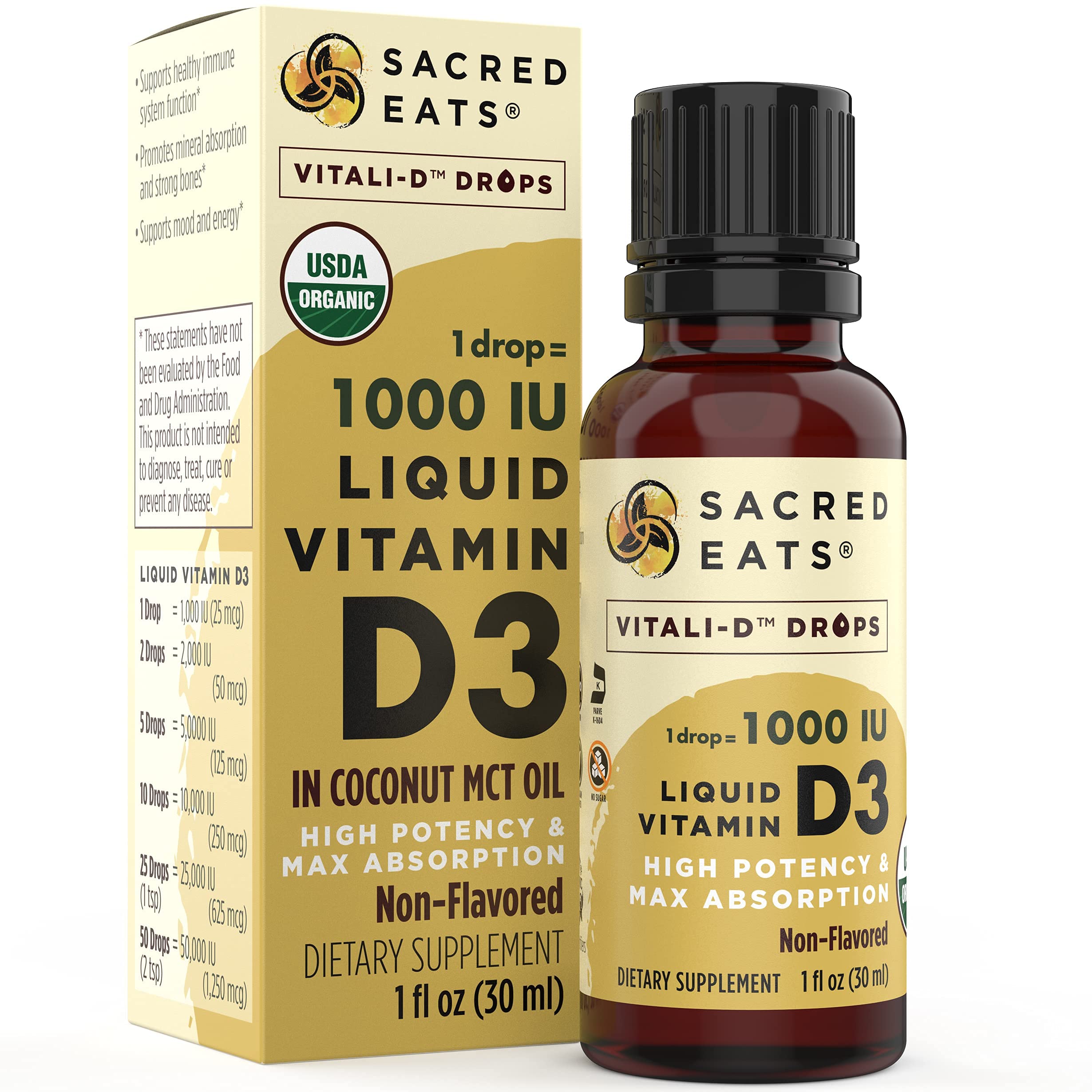 Sacred Eats Vitamin D Drops used by a family for daily dosing