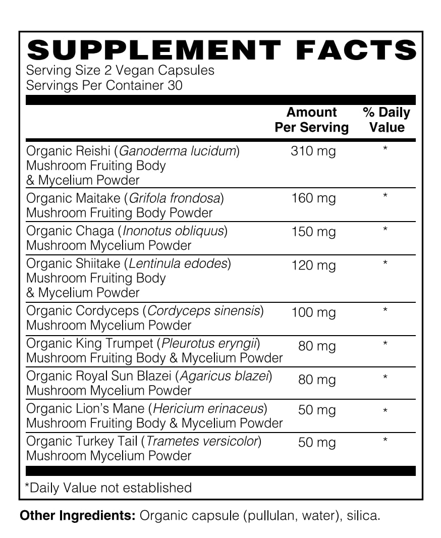 Sacred Tree Naturals capsules closeup highlighting vegan, non-GMO supplement for wellness.