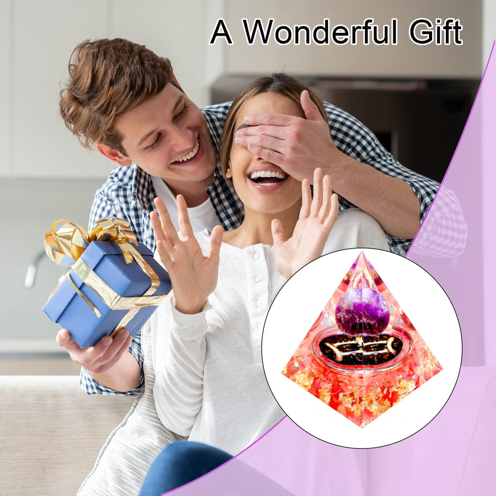 Saefheled gift packaging for constellation pyramid, ideal for crystal lovers.