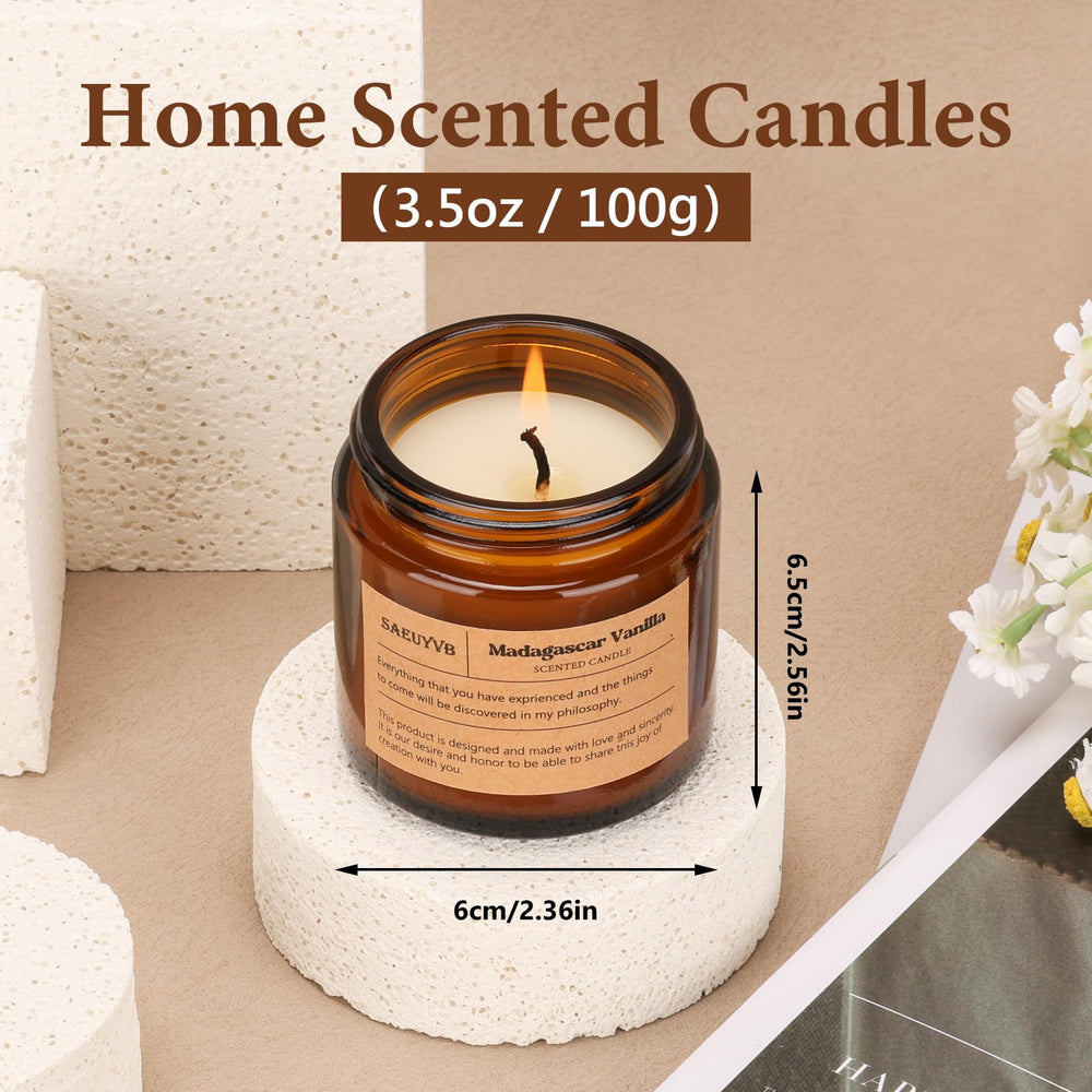 SAEUYVB French Juniper Lavender candle promotes relaxation and balance.