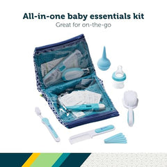 Safety 1st nasal aspirator with small tip for gentle, comfortable clearings.