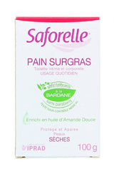 Saforelle Lipid-Enriched Bar Cleanser bottle closeup for gentle daily cleansing.