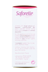 Saforelle Lipid-Enriched Bar Cleanser foam closeup showing moisturizing lather for sensitive skin.