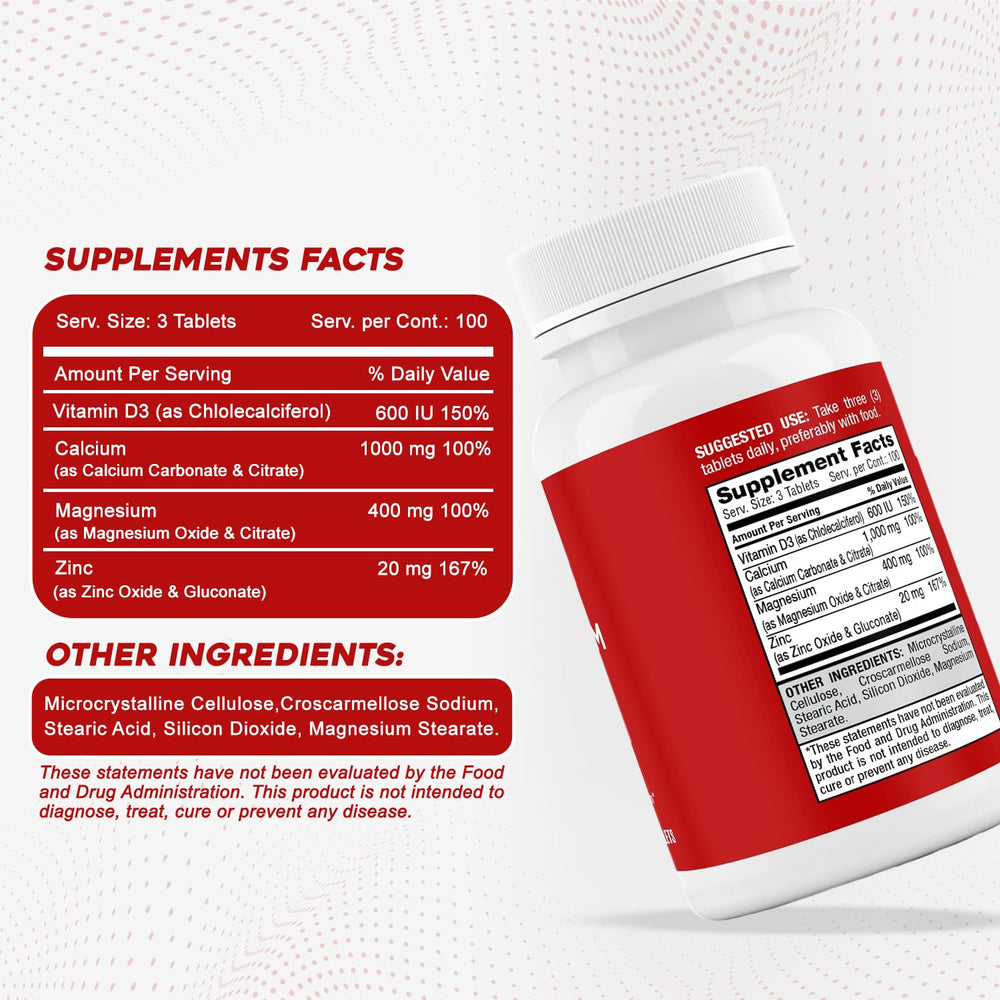 Safrel bottle highlights bone health and women's wellness potential.