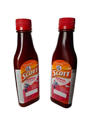 Saga Good Things cherry emulsion two-bottle pack for convenient daily use.