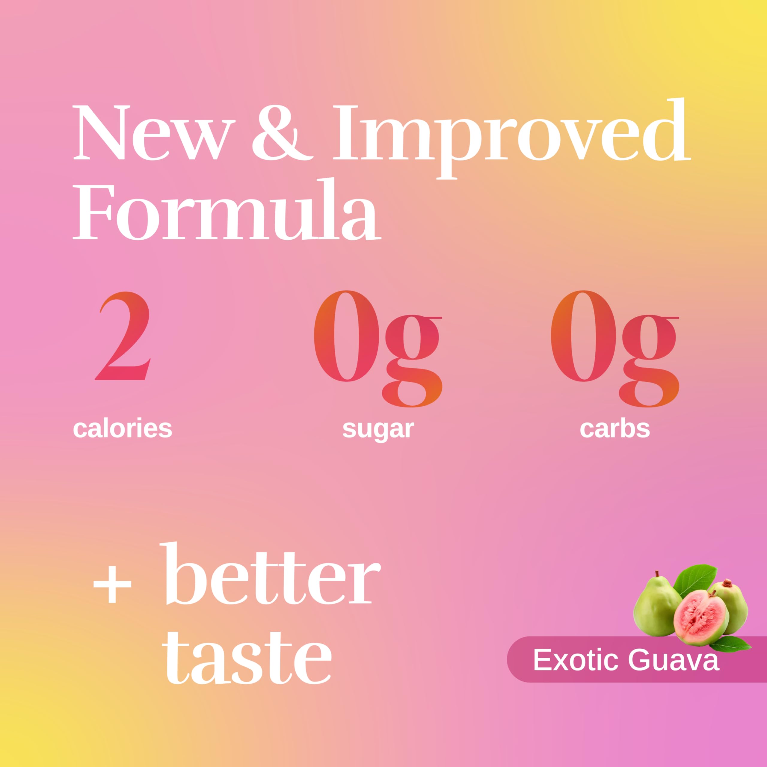 SAGA Spotlight guava sip highlighting refreshing flavor and mental clarity.
