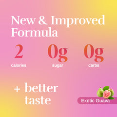 SAGA Spotlight guava sip highlighting refreshing flavor and mental clarity.
