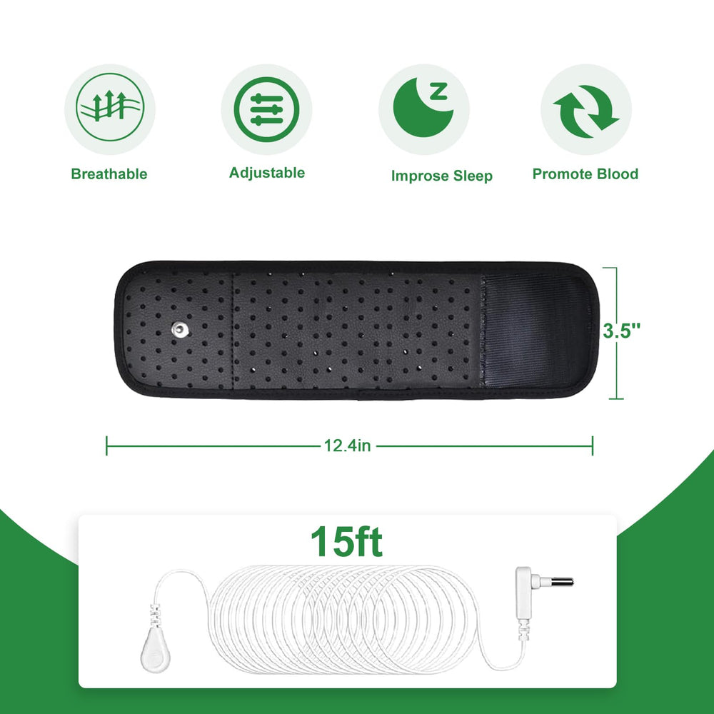 Sahanula grounding cord extended to 15 feet for flexible use.