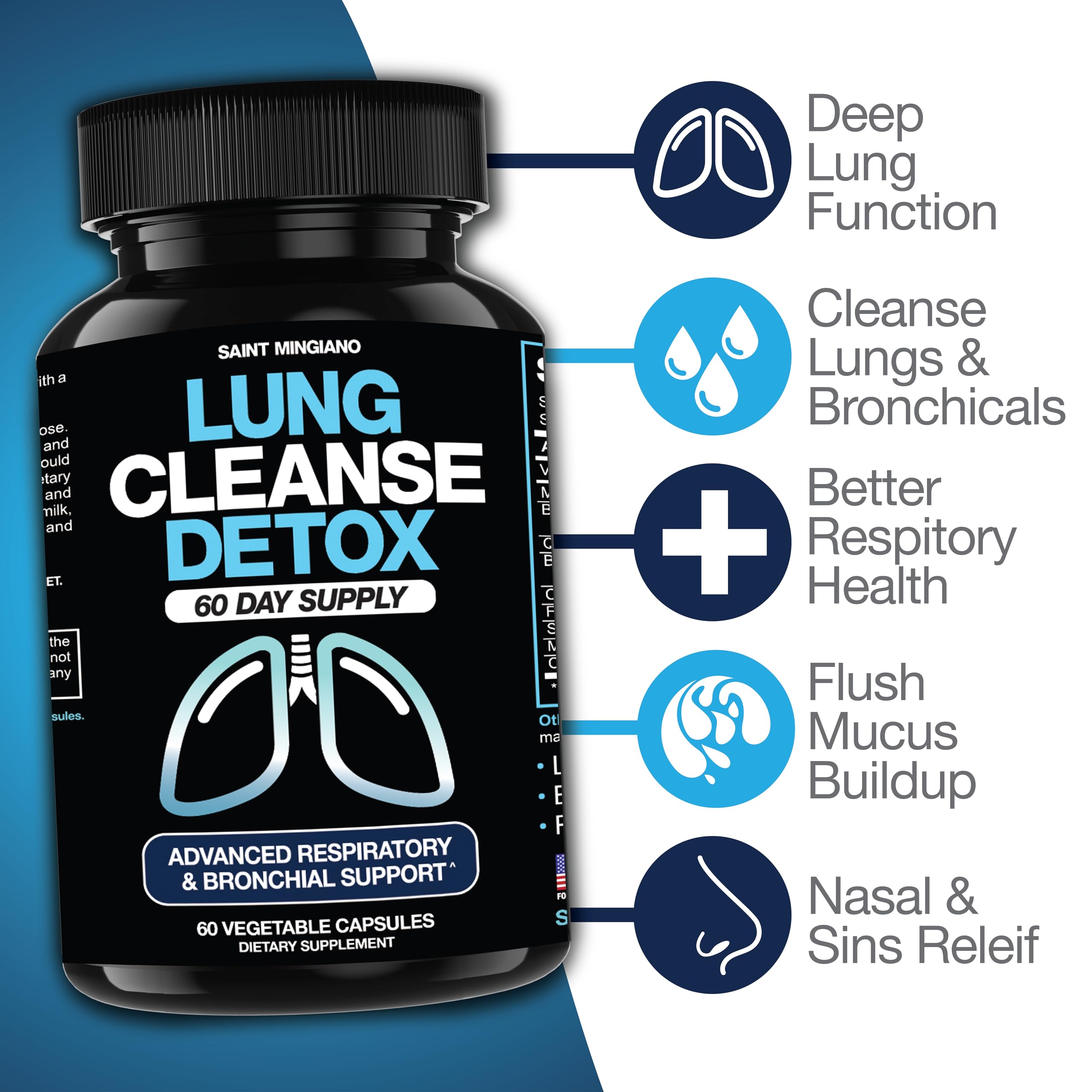Lifestyle shot of Saint Mingiano users breathing easier.