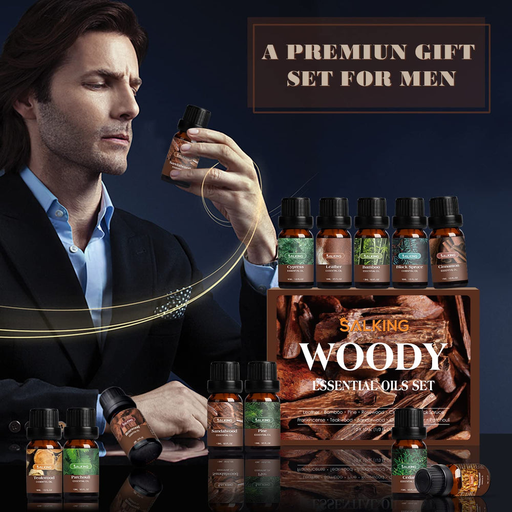 SALKING Cinnamon bottle adds bold scent to diffusers and soaps.