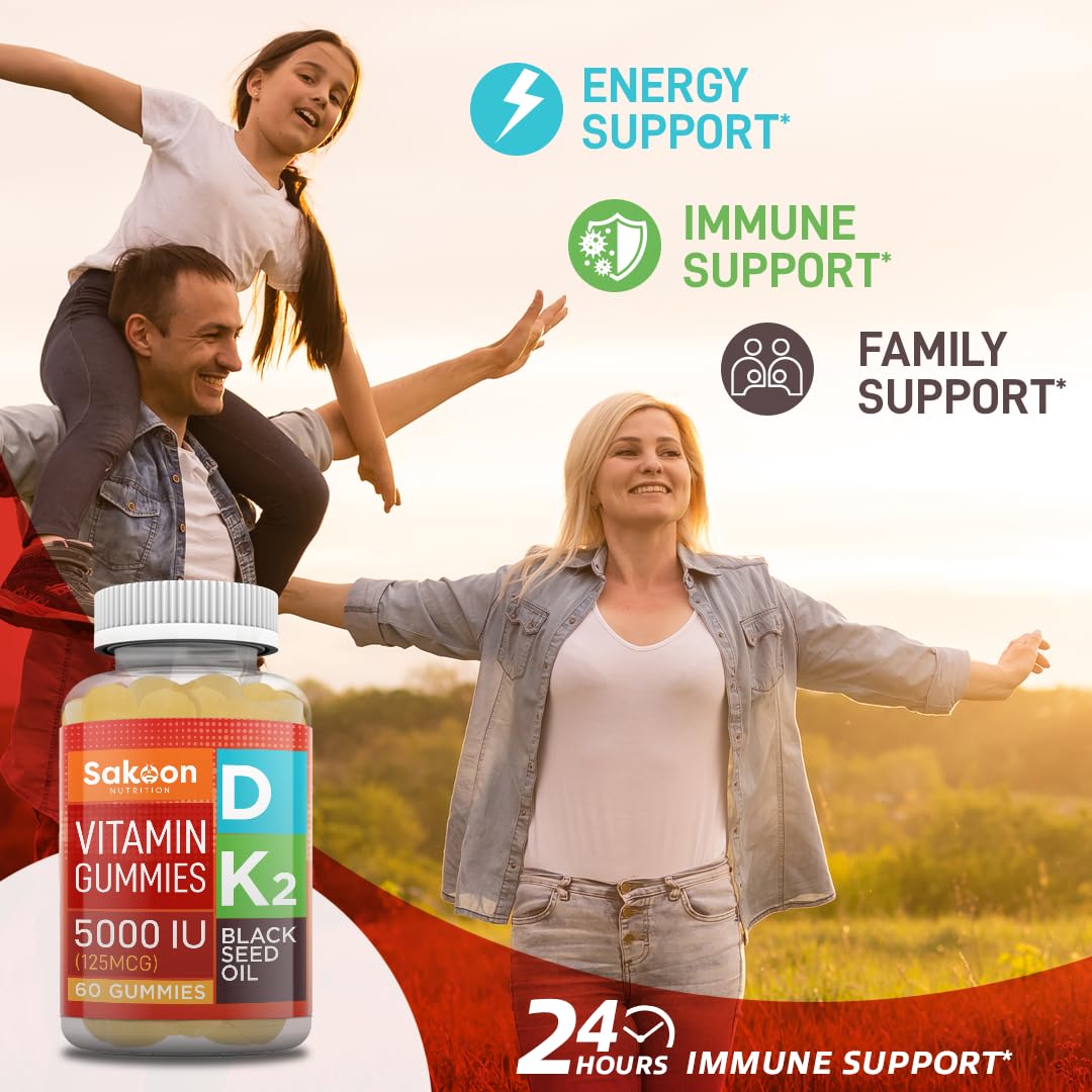 Sakoon Nutrition D3 K2 gummy daily-use scene