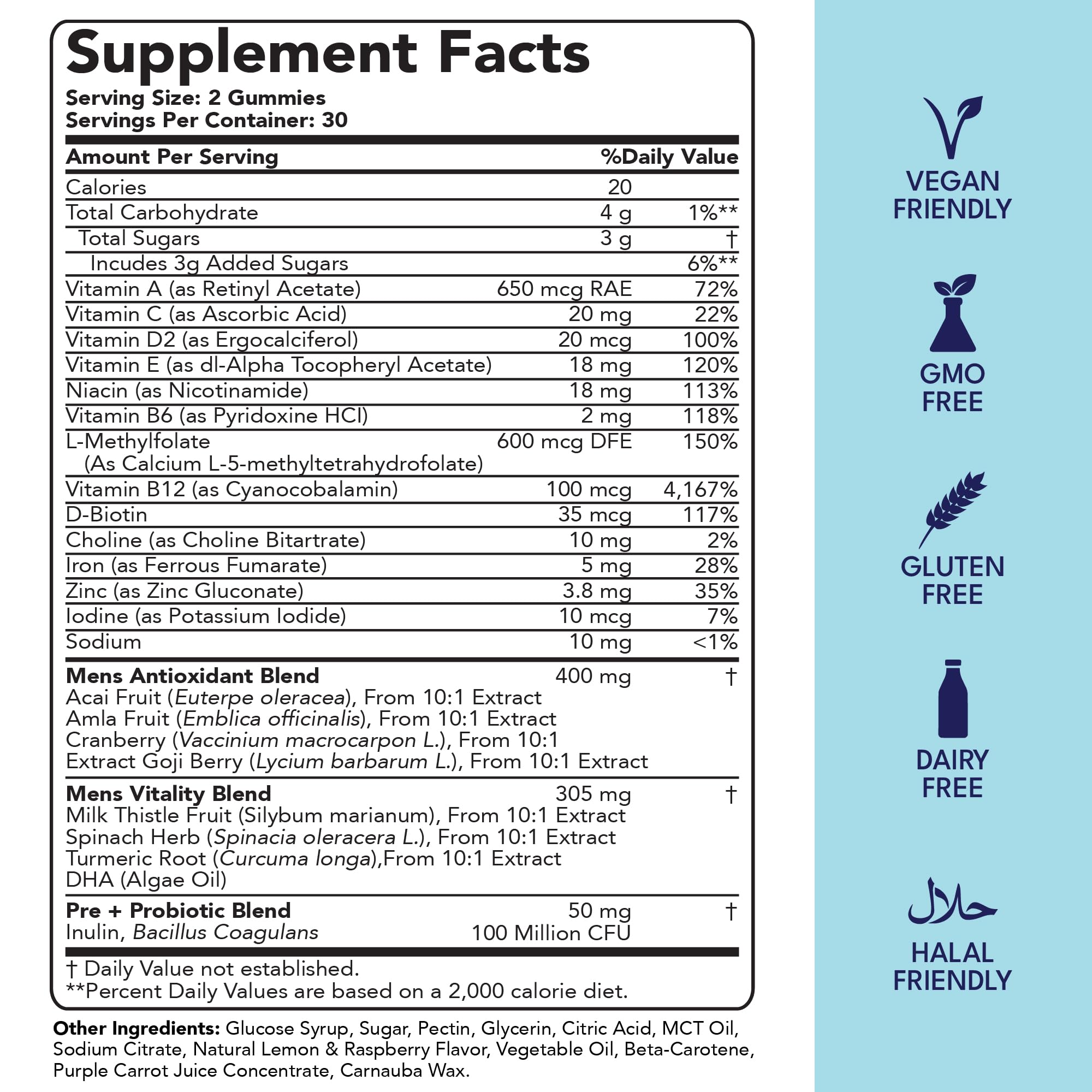 Sakoon Nutrition bottle side showing convenient packaging for on-the-go