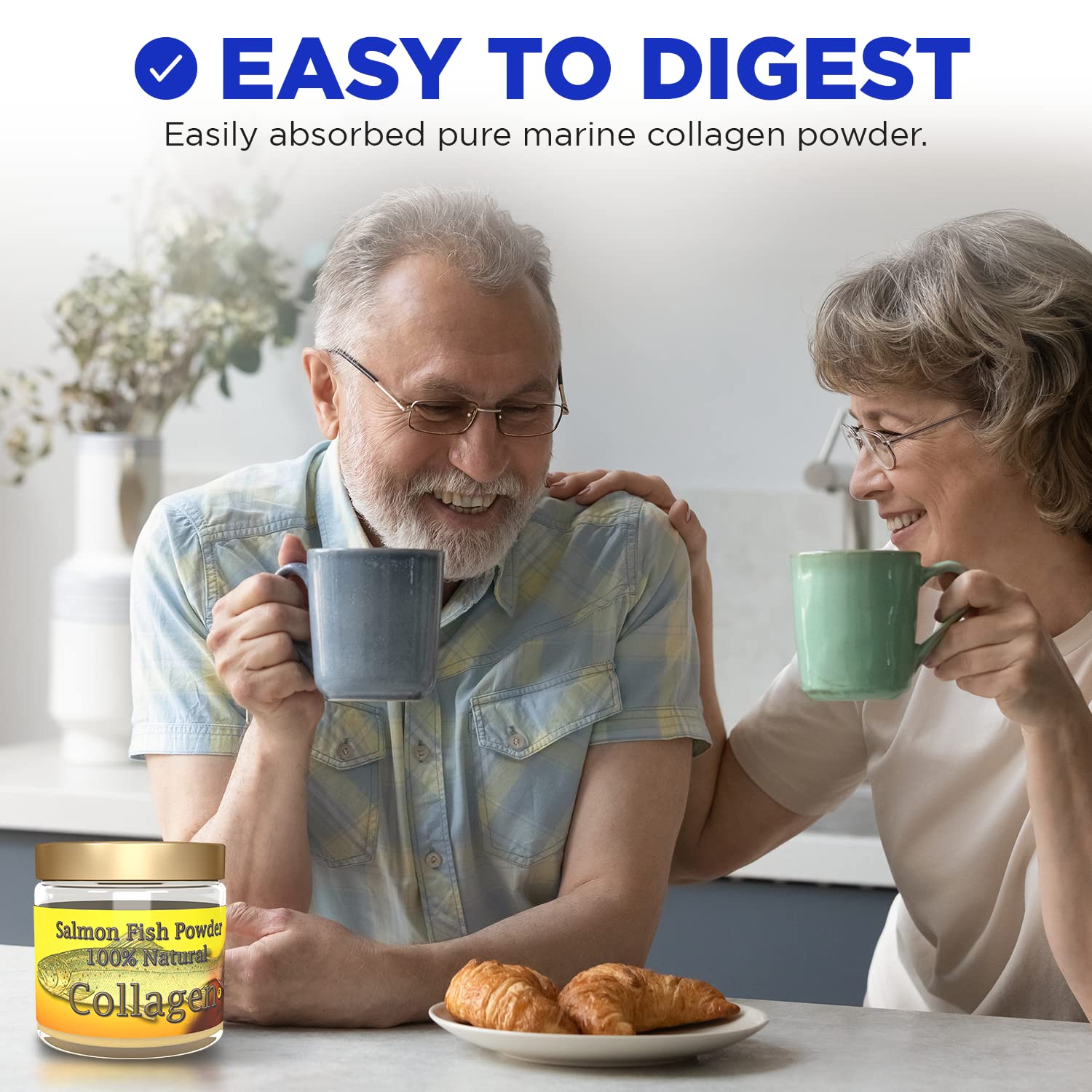 Salcoll Collagen benefits hair, skin, and nails.