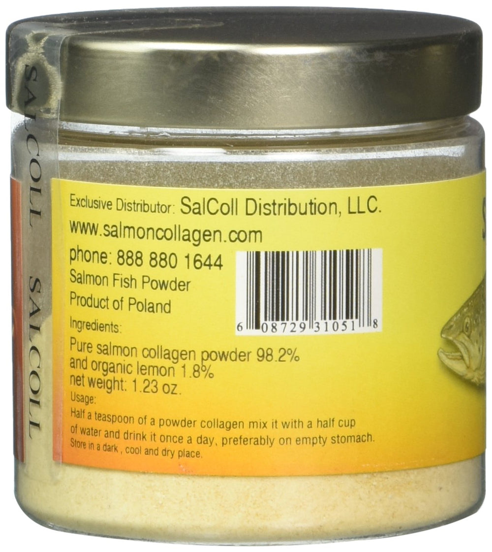 Salcoll Collagen kosher-certification label highlighting purity and quality