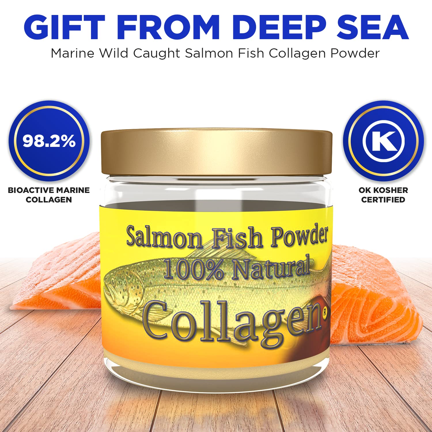 Three-month supply of Salcoll Collagen in a single pack.