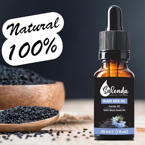 Dropper pour of Salenda Black Seed Oil for daily wellness use.