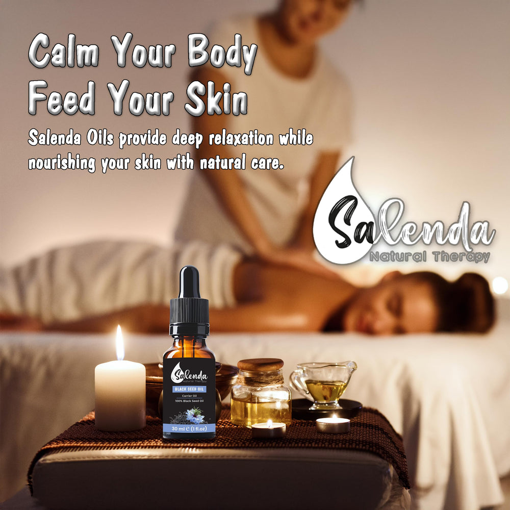 Hair care use: Salenda Black Seed Oil nourishes scalp and follicles.