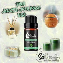 Salenda Eucalyptus Oil shower steamer usage for refreshing steam sessions.
