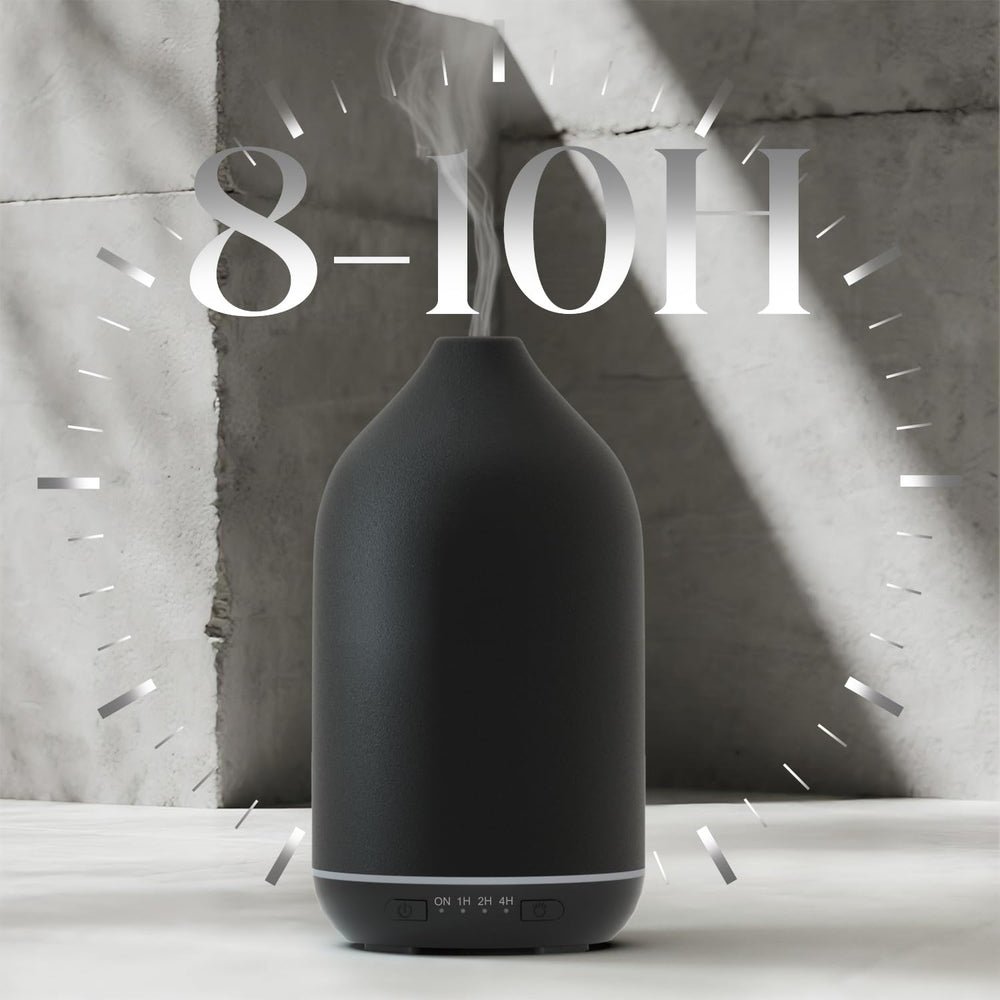 SALKING 200ml water tank provides steady mist for hours of fragrance.