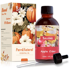 SALKING Apple Cider Fragrance Oil 120ml bottle for diffusers and candles.