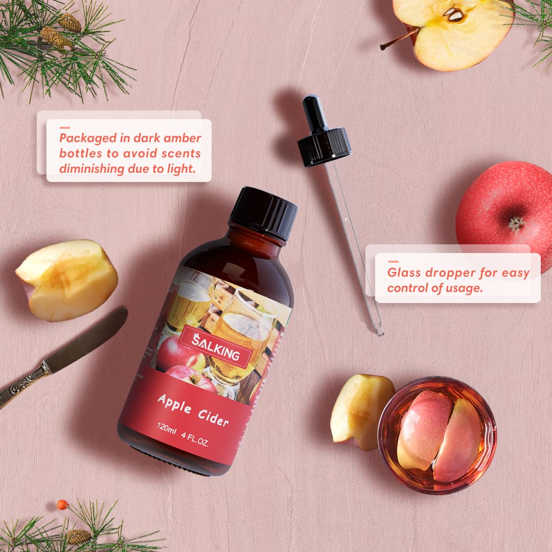 SALKING Apple Cider Fragrance Oil used in diffusers to create autumn ambience.