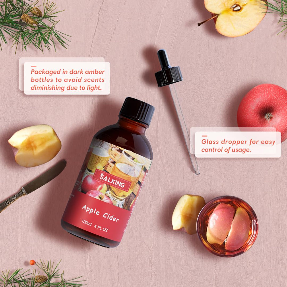 SALKING Apple Cider Fragrance Oil used in diffusers to create autumn ambience.