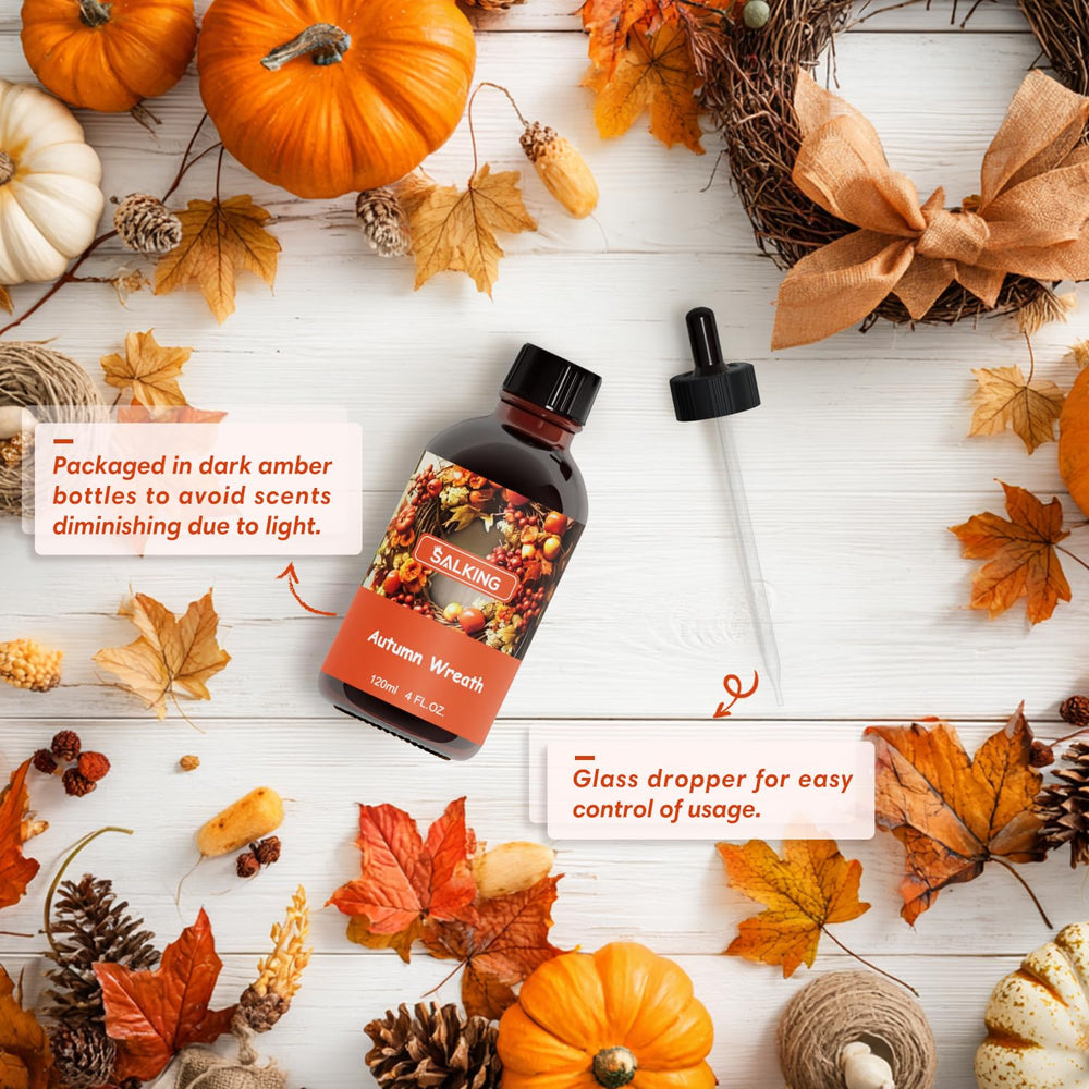 SALKING Autumn Wreath Fragrance Oil droplets for DIY projects