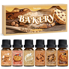 SALKING Bakery Chocolate Chip Cookies bottle showcases long-lasting aroma for cozy spaces.