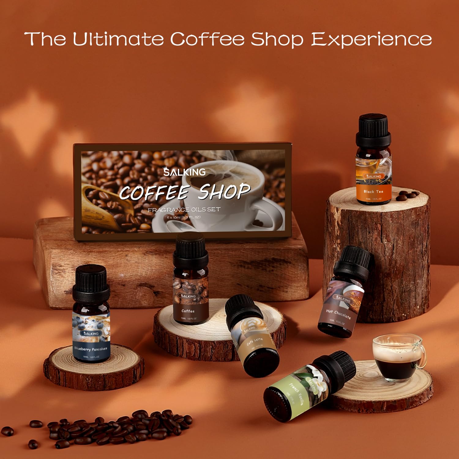 SALKING Black Tea oil for diffusers and bath products