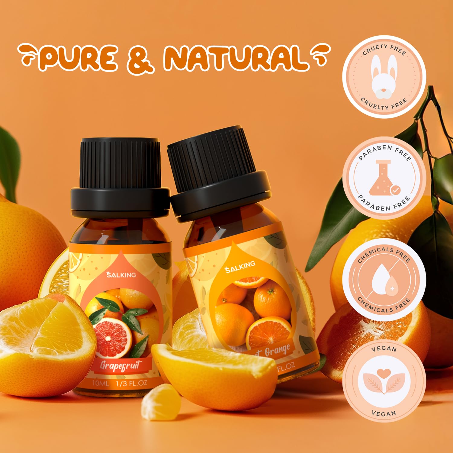 SALKING Citrus Burst Lime bottle for zesty DIY scent projects.