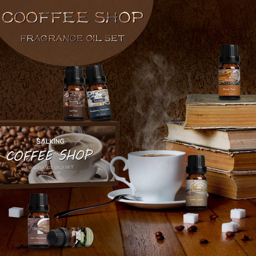 SALKING Coffee oil for diffusers, adds rich café ambiance