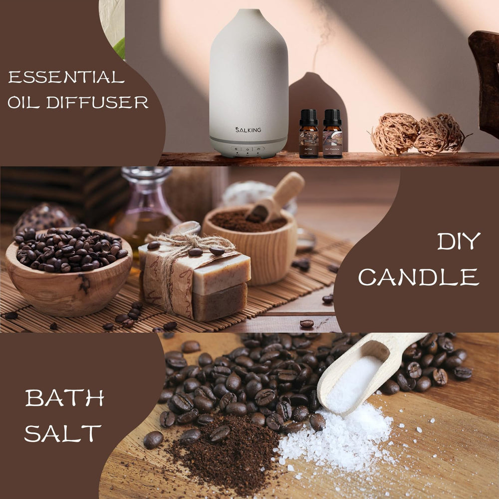 SALKING Coffee Shop Gift Set image showcases six versatile scents