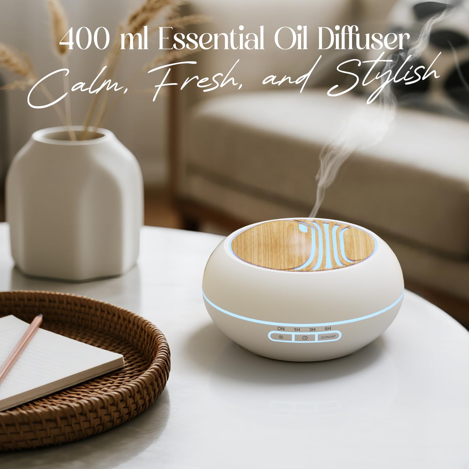 SALKING BPA-free diffuser uses safe materials for family use