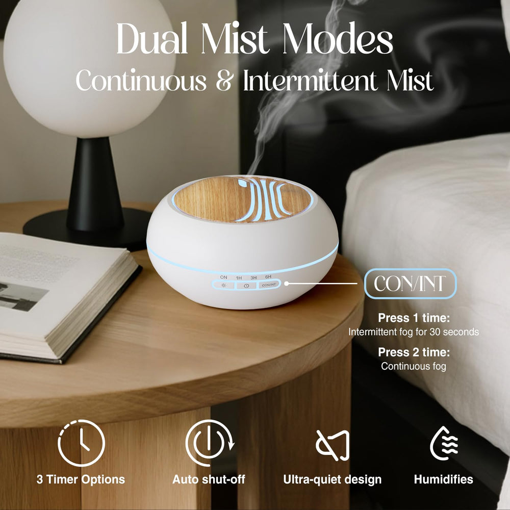 SALKING diffuser timer settings help customize sessions for sleep or work