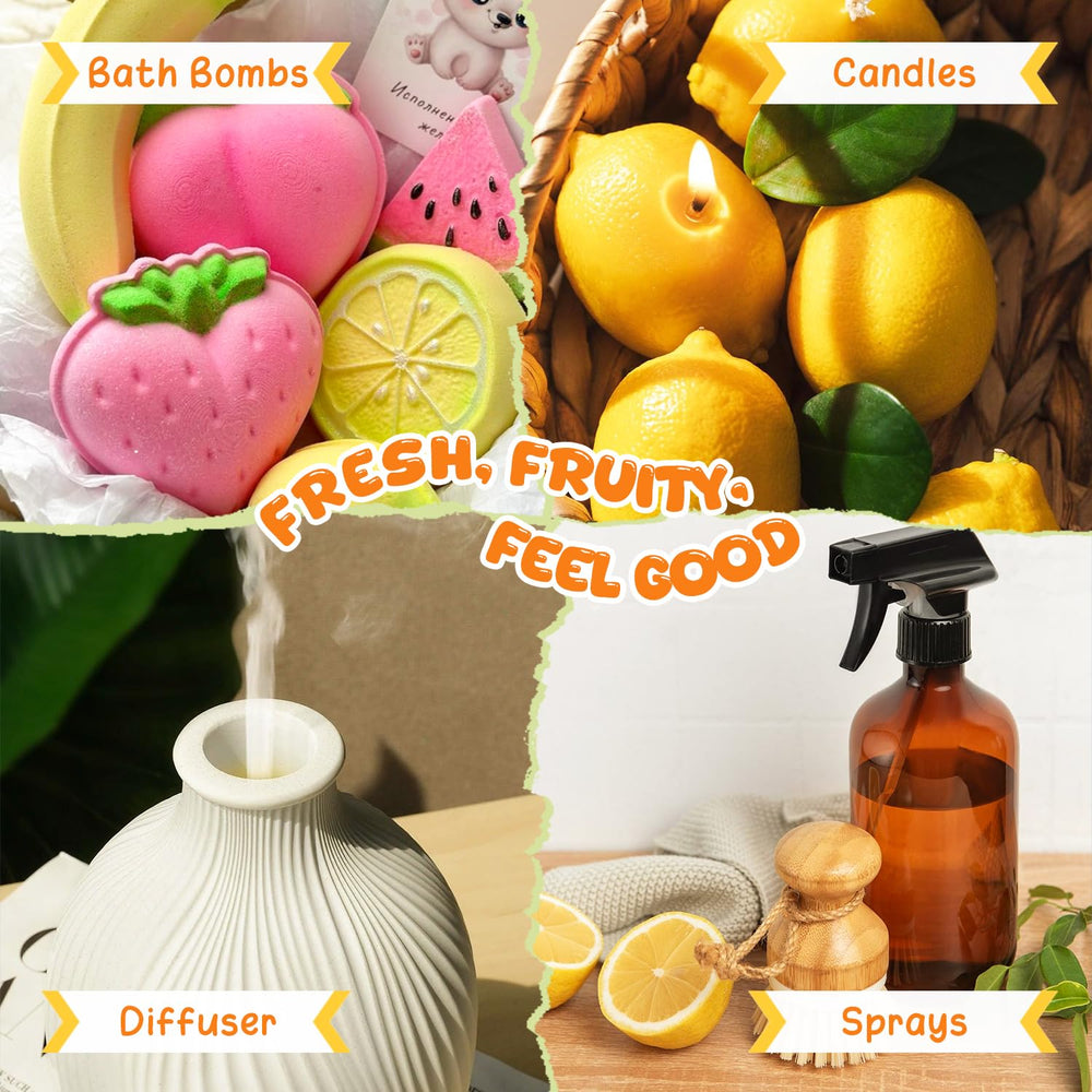Salking difusor con aceites frutales: versátil para difusor, velas y manualidades.