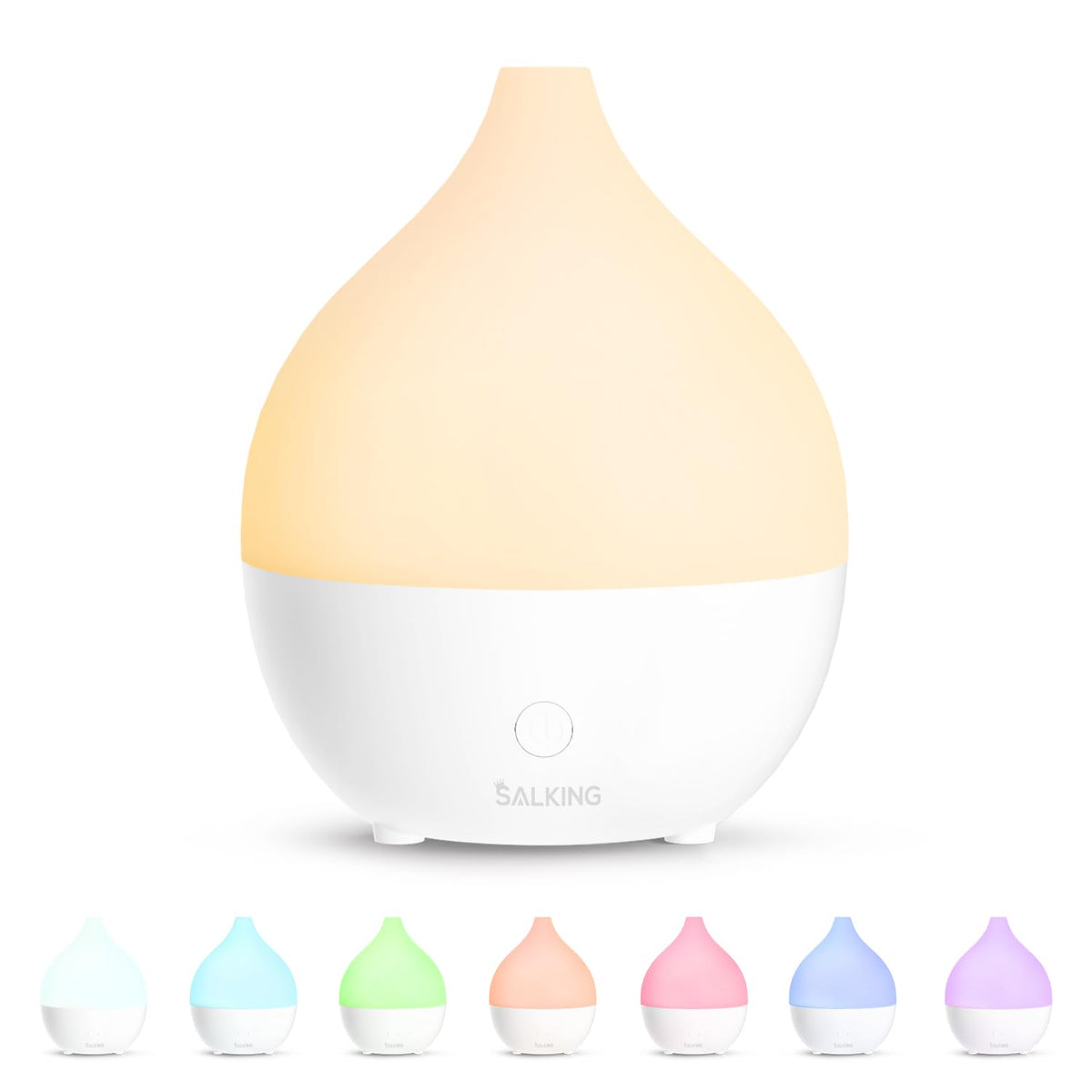 SALKING essential oil diffuser 100ml in white for calm aromatherapy at home