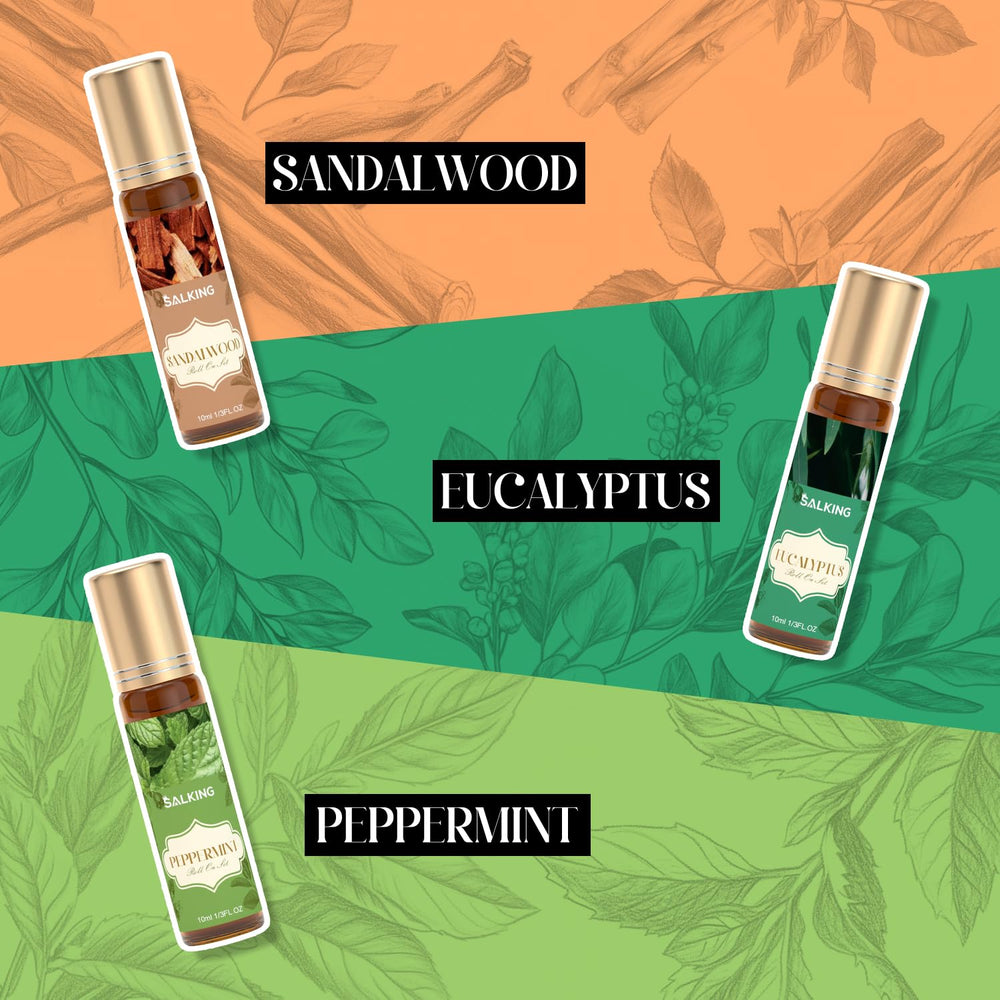 SALKING Essential Oils Roll-On Set – lavender for relaxation and skin-friendly aroma.
