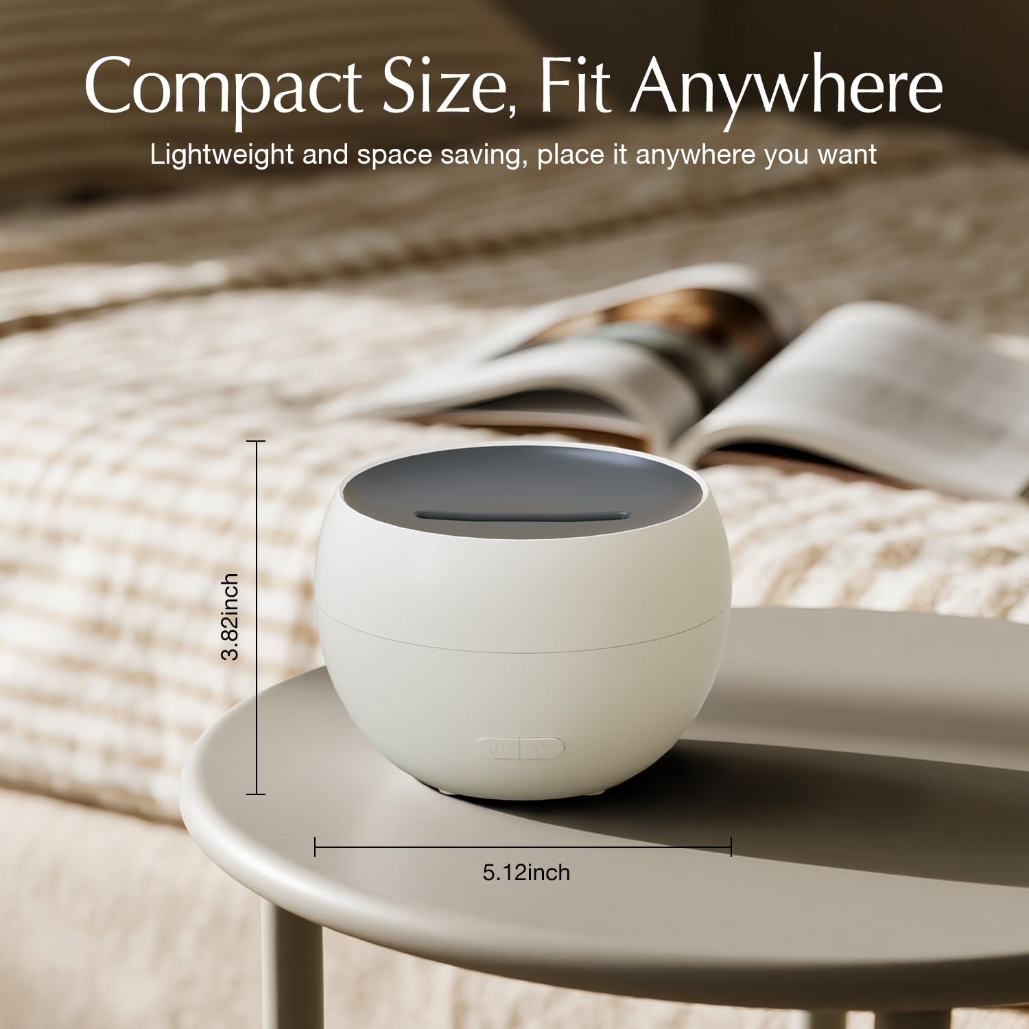 SALKING flame diffuser LED light enhances mood lighting at night