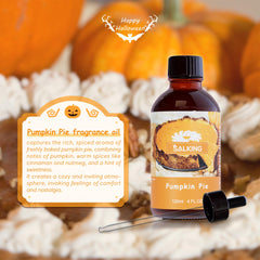SALKING Pumpkin Pie Diffuser Setup releases cozy fall aroma.
