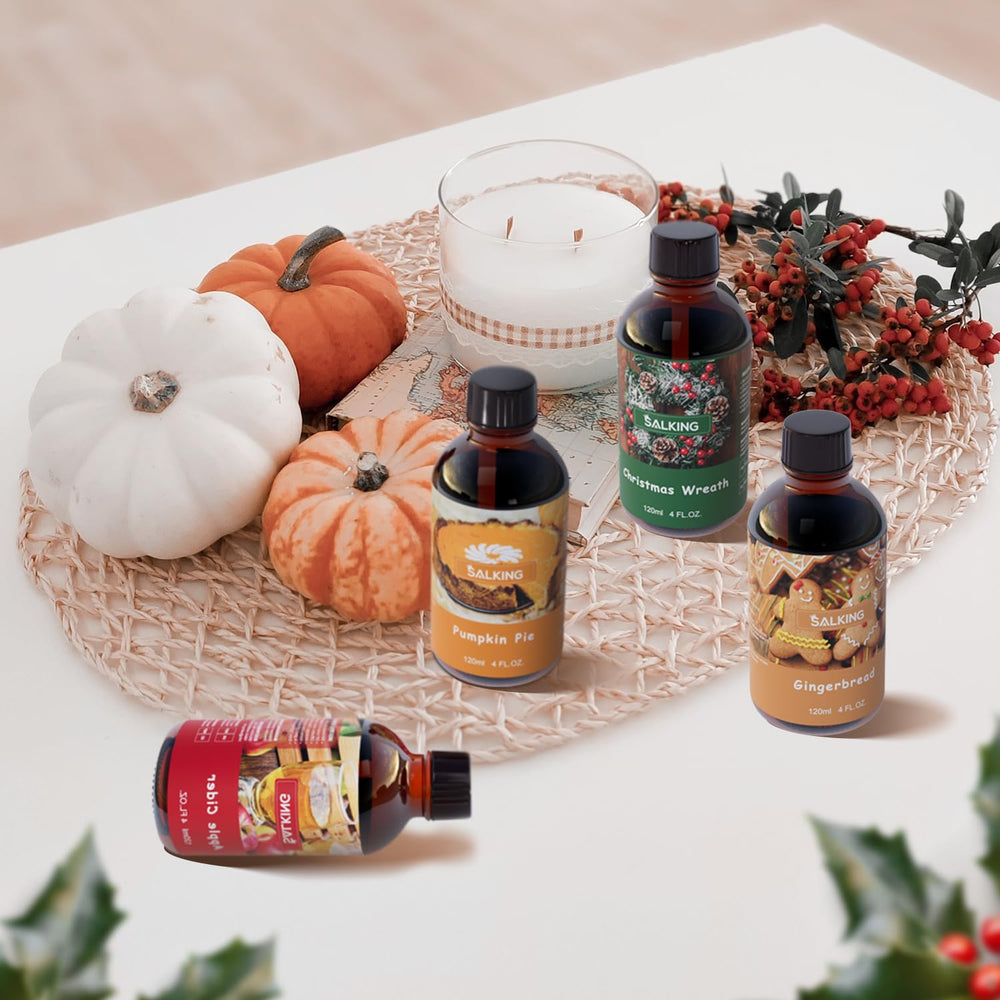 SALKING Pumpkin Pie Fragrance Oil makes a thoughtful seasonal gift.