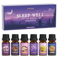 SALKING Sleep lavender oil bottle for calming diffusion and peaceful nights