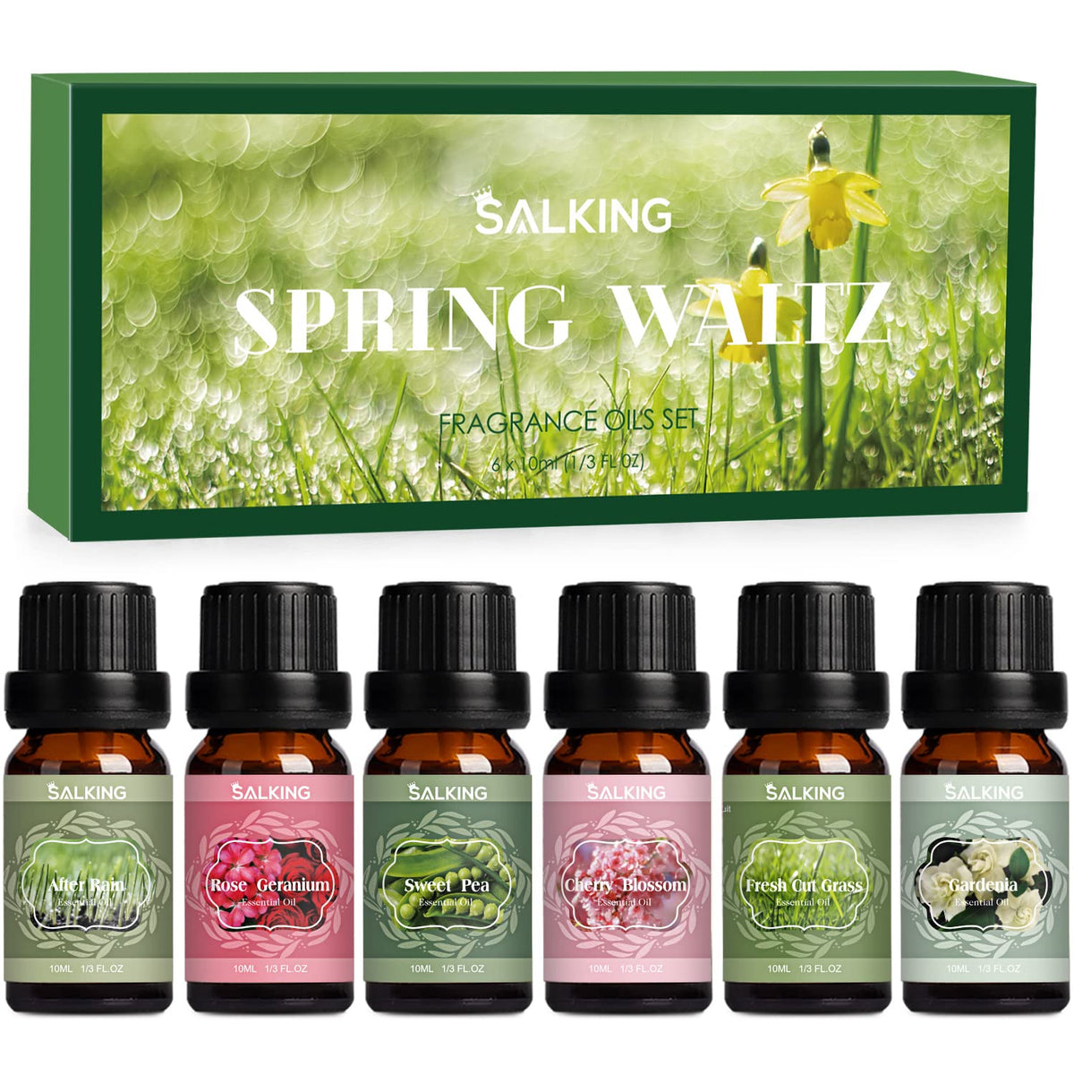 SALKING Spring Fragrance Oil After Rain for diffusers and refreshing spaces
