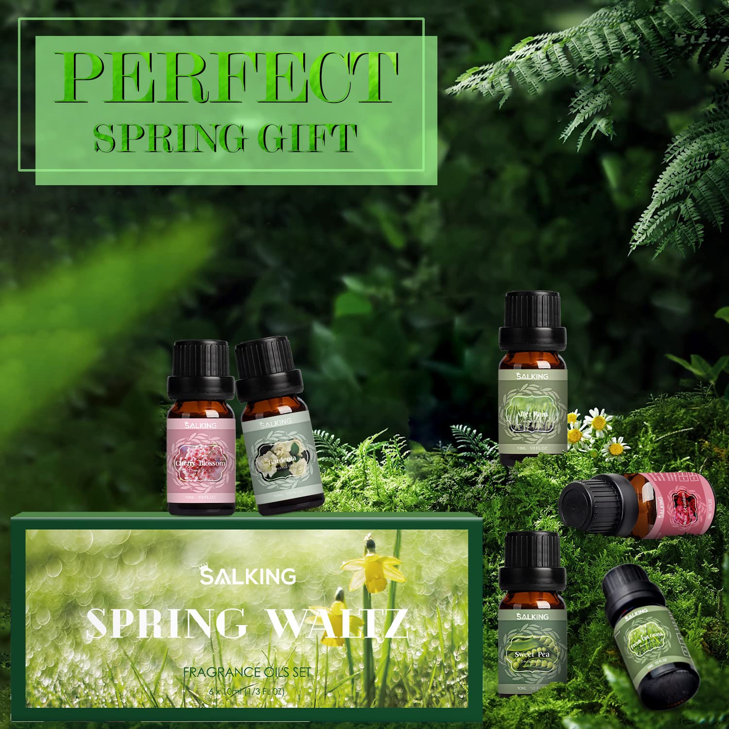 SALKING Spring Fragrance Oil Cherry Blossom for springtime DIY projects