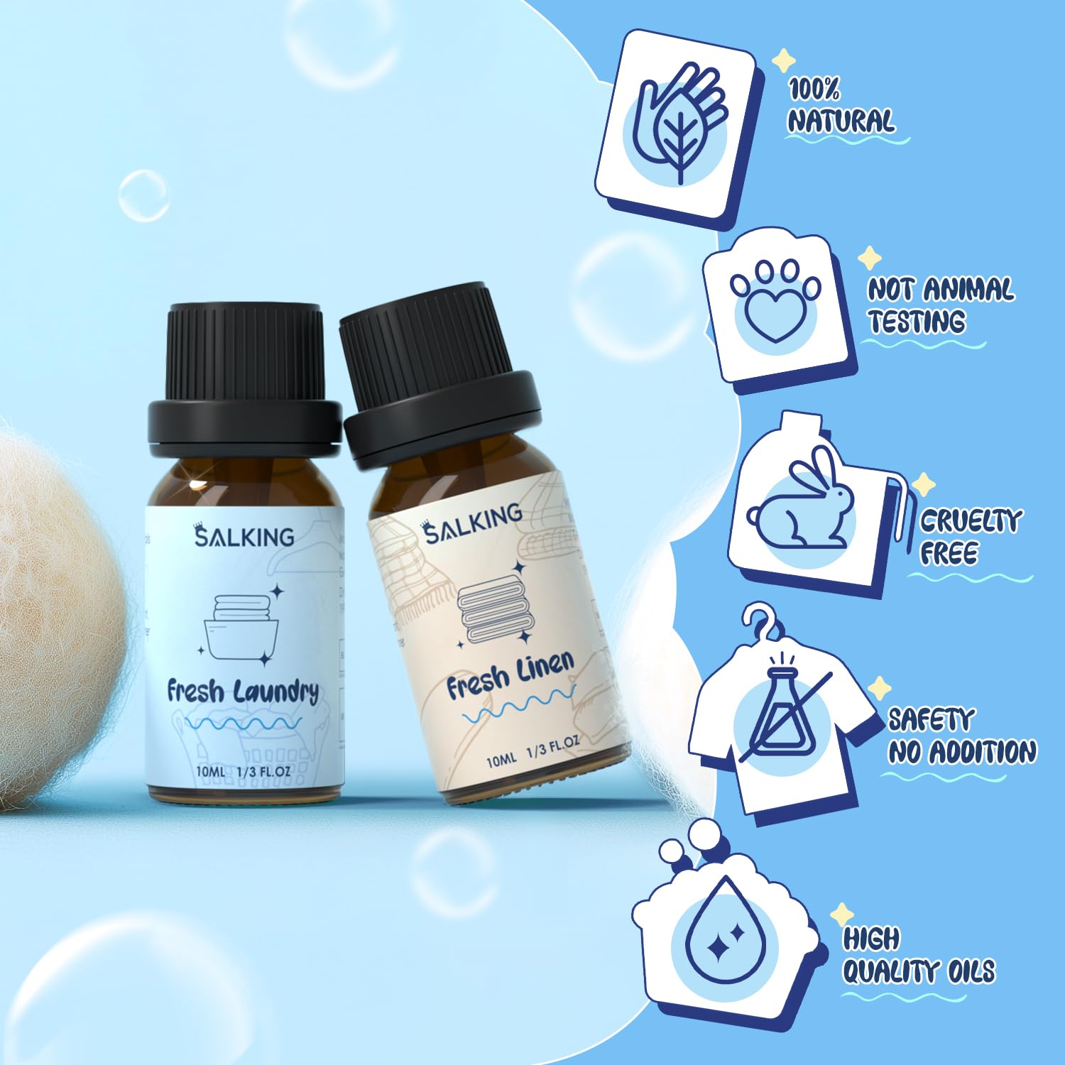 SALKING Still Breeze aroma diffuser use spreads fresh, airy scent through rooms.