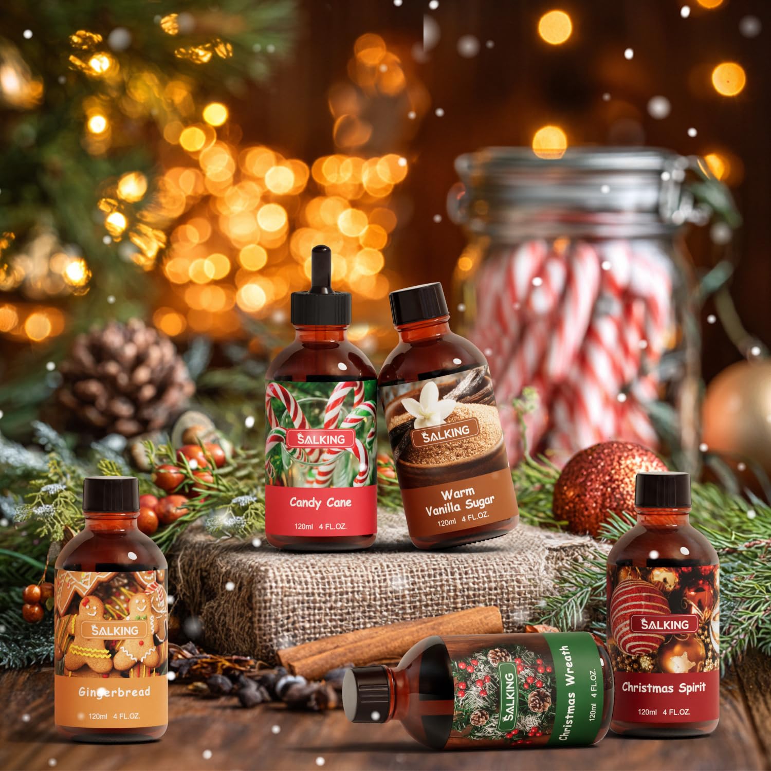 SALKING fragrance oil as a thoughtful gift for seasonal gatherings.